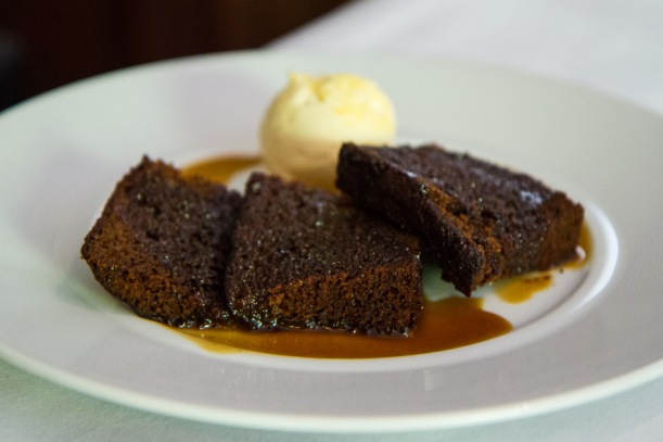 Toffee - sticky toffee pudding, clotted cream